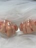 オフ込み☆10本チップ長さ出し　定額ニュアンス&個性派シンプルコース