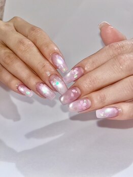 エネ ラッシュアンドブロウ バイ アンドエラ(ENNE Lash&Blow by&ERA)の写真/トレンドも推しも全部叶える◎こだわりの強い手書きアートが自慢！海外のお客様にも支持◎