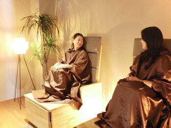 ヨモ 大阪梅田中崎町店(YOMO)の写真/【男女利用可】-よもぎでととのう-がコンセプト・プライベートな空間でデートから親交を深める場にもお勧め