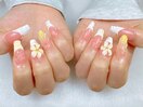 3Dフラワーネイル