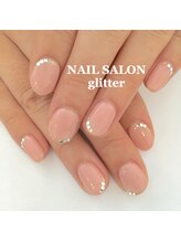 ネイルサロン グリッター(NAIL SALON glitter)/上品ネイル