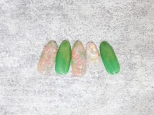 ティーエヌ 名古屋矢場町店/トレンドネイル￥5980