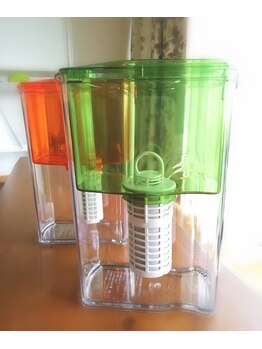 エンジュ/ガイアのポットで浄水してます!