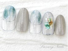 ラグジュアリーネイルズ アカバネ(Luxury Nails Akabane)/涼しげ*初夏ネイル