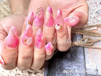 モモネイル 蒲田店(MOMOネイル)/マーブルネイル