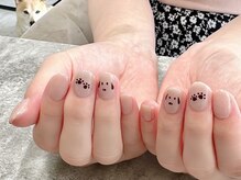 ヒールネイル(heal nail)/greige×SNOOPY.