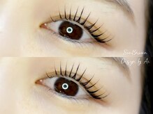 サンブラウン(SUN BROWN)/eyelash design by Ai