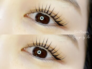サンブラウン(SUN BROWN)/eyelash design by Ai