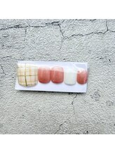 クレール バイ アミュール(CLAIR by.amulu)/フット定額一本アート