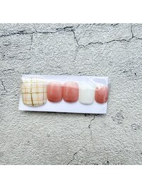 フット定額一本アート