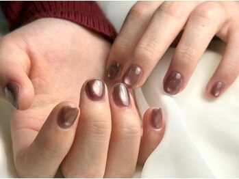 パダアット ヴァラネイル 天神南店(PADA at VALLANAIL)/マグネット/モカブラウン/可愛い