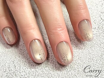 キャリー(CARRY)の写真/初めてネイルはもちろん特別な日もお任せ！大人の指先にピッタリな光を纏う繊細マグネットが大人気◇中目黒