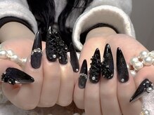 モアネイル 新宿/ワンホンネイル/持ち込み/新宿