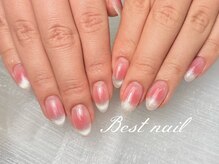 Best Nail 銀座店【ワンホンネイル・スカルプ・パラジェル・上品ジェルネイル】/チークマグネットネイル