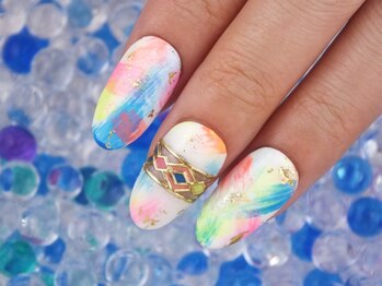 カラーズ 浜松店(colors)/ネオンカラーのペンキアート♪