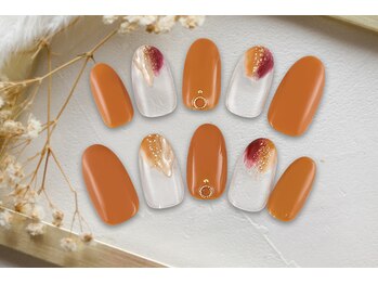 ファストネイル 新宿店(FAST NAIL)/紅葉カラー 7,370円 【11480】