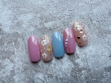 ミテソロ(mi tesoro)/2024年5月定額ネイル 6600