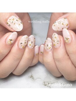 ネイルサロン アニーアンドジーノ(NAIL SALON Annie&Gino)/《ウェディングネイル》