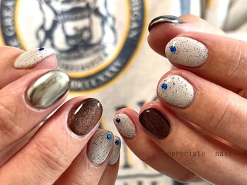 アプリシーエイトネイル(appreciate nail)/ワンカラー♪