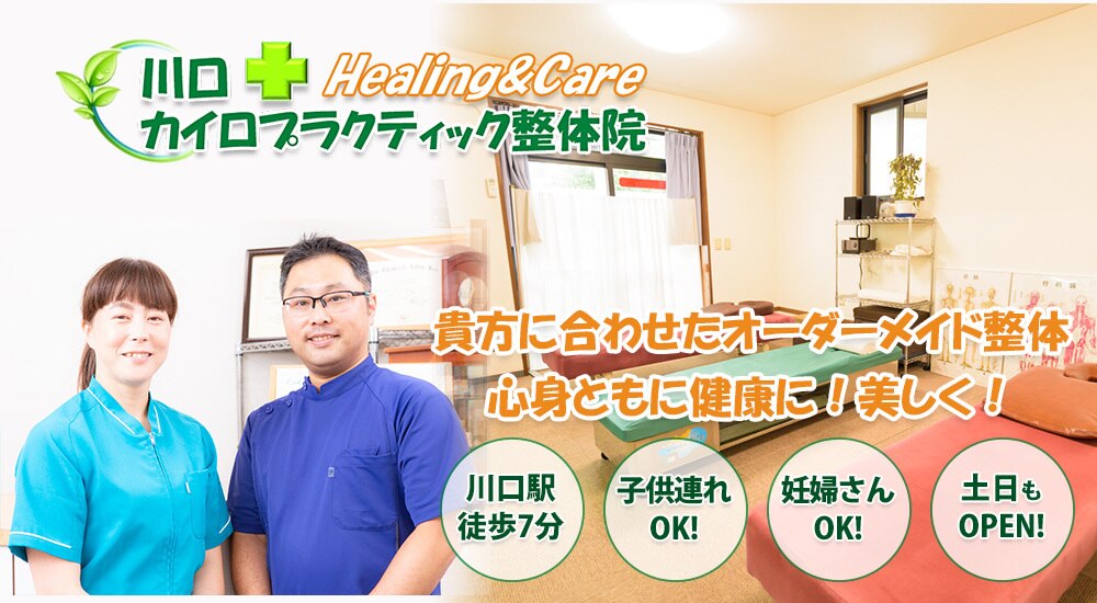 整骨院、整体、カイロプラクティック、院内ポスターの2枚セット