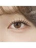 【まつげパーマ+LEDエクステset】メイクの時短に◎馴染ませフラットlash50本
