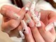 ネイルアバンス 鳳店(Nail AVANCE.)の写真/スラっとした指先が女性力UP『クリアフレンチ・ガラスフレンチ』♪/ワンカラー&フィルイン&長さ出しも◎
