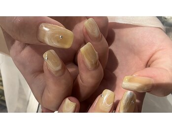 ニコル 高千穂通店(NICOLE)の写真/充実のネイルケアが自慢◎シンプルナチュラルから華やかなトレンドまで、日常になじむデザインをご提供☆