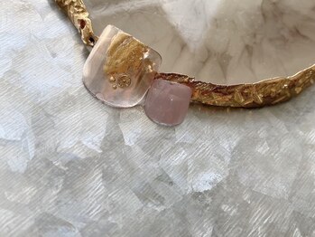 Foot☆大人気のミラーネイル