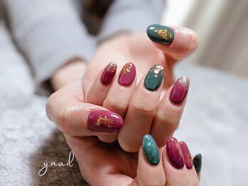 ワイネイル(Y.nail)/ツリーとトナカイのクリスマス