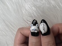 アール 石井(R)/3Dパーツ　キャラクターネイル