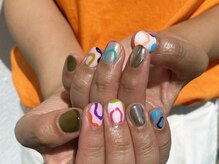 カーティシーネイルズ(curtisii NAILS)/カラフルポップ