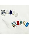 7月フットネイル¥10400