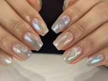エティル(Etel atelier)/オーロラネイル/ちゅるんネイル