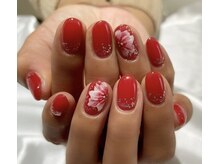 アートネイルも豊富で安心