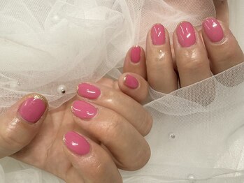 シェリ バイ リッシュ(Cheri by RICHE)/ピンク×ゴールドライン