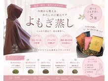 サロン カメリア(salon CAMELLIA)の雰囲気(選べるよもぎ蒸し♪贅沢な1人時間を満喫できる空間です◎)