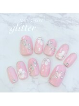 ネイルサロン グリッター(NAIL SALON glitter)/ブライダルネイルチップ