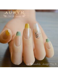 4月限定monthly &nbsp;design No, 8