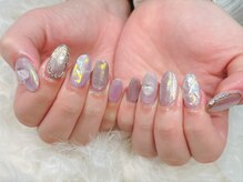 シナモンネイル(cinnamonnail)/キラキラネイル