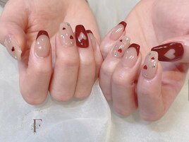 ハート/バレンタインネイル