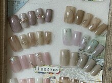 ネイルサロン ポンポネ(nailsalon pomponner)の雰囲気（期間限定メニューのチップデザインも種類豊富にご用意しています）