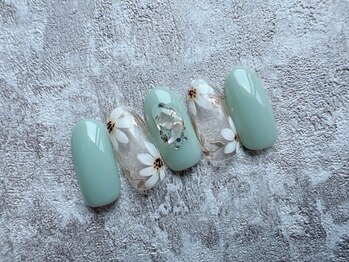 ミテソロ(mi tesoro)/2024年5月定額ネイル 6600