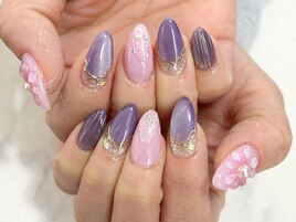 ぷっくりハートデザイン