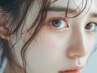《上下マツエク120本》フラットラッシュ上100本+下まつ毛エクステ20本 ¥6500