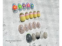 プルースラウンジ トウキョウ(Plus Lounge TOKYO)/4月の定額ネイル★volume★¥9900