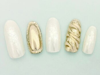 ネイルエイム(Nail eim)/ミラー★ぷっくり★パウダー
