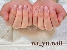ナユネイル(na_yu.nail)/自爪風クリアネイル(マット) 26
