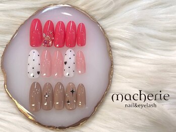 マシェリ 梅田店(macherie)の写真/【オフ無料クーポン有】デザイン持込やアレンジもOK♪トレンドデザイン多数!リーズナブル&ハイクオリティ♪