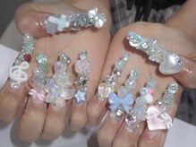 ブルームビューティ― 新宿(Blooｍ Beauty)の雰囲気（10本持ち込みデザイン）
