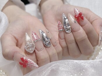 ツイードネイル♪